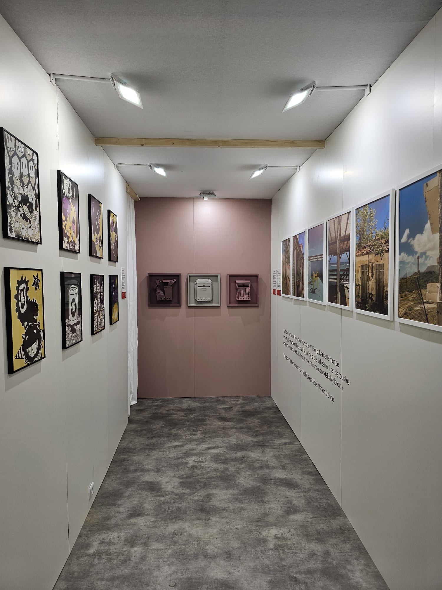 Conception et réalisation d’une scénographie – Pays Mêlé